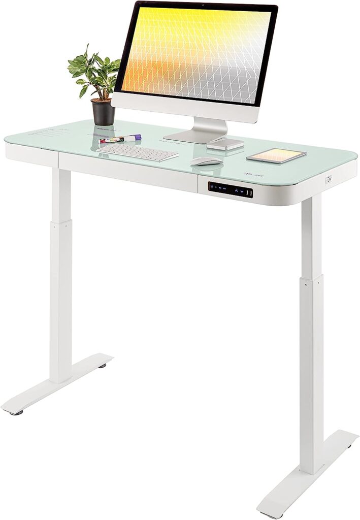 Seville classics airlift electric height adjustable desk