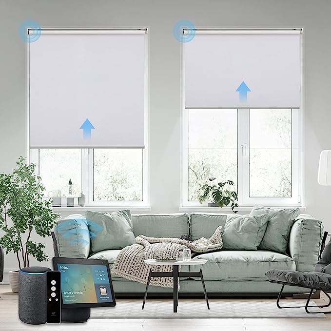 Smartwings motorized roller shades
